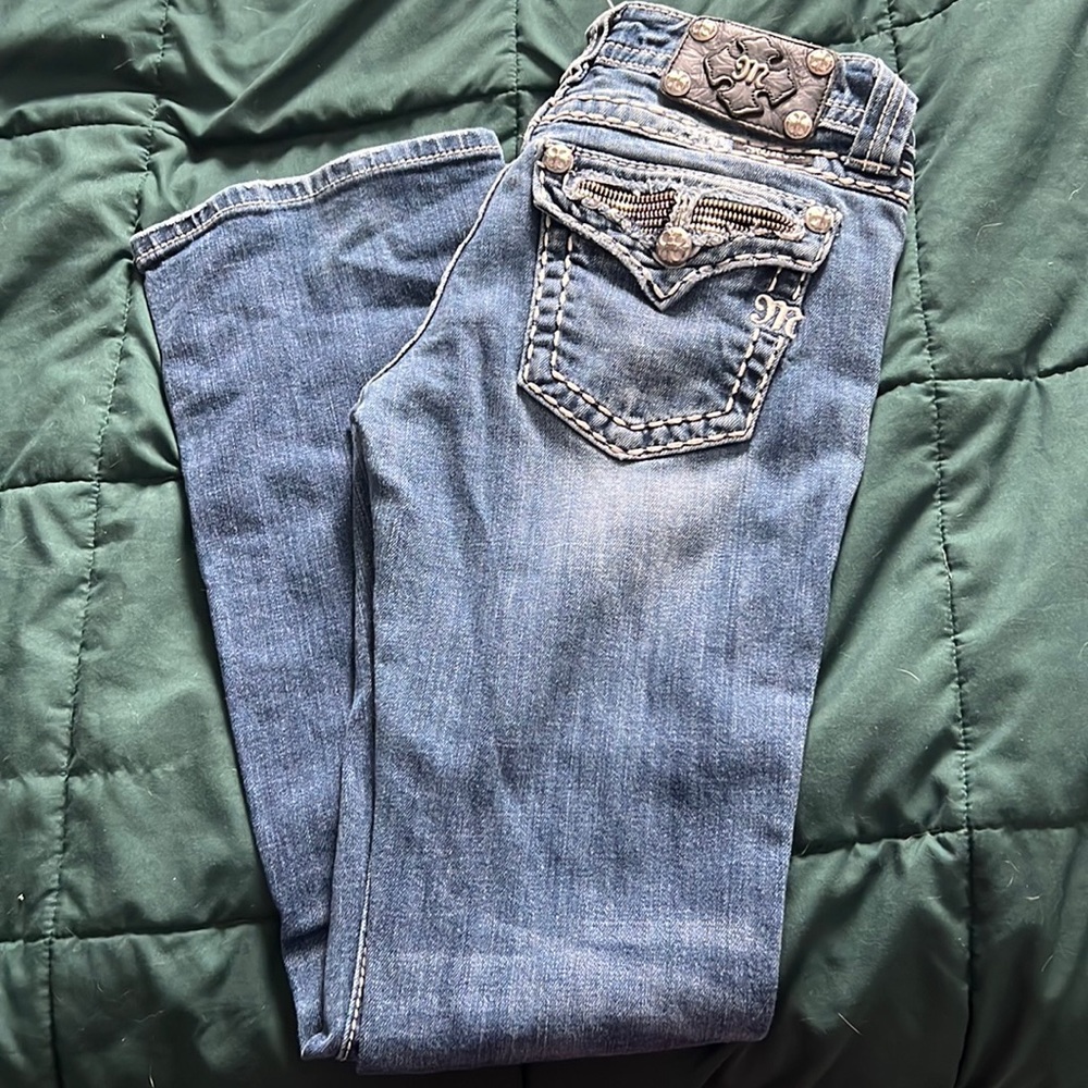 Dark Wash Miss Me Jeans